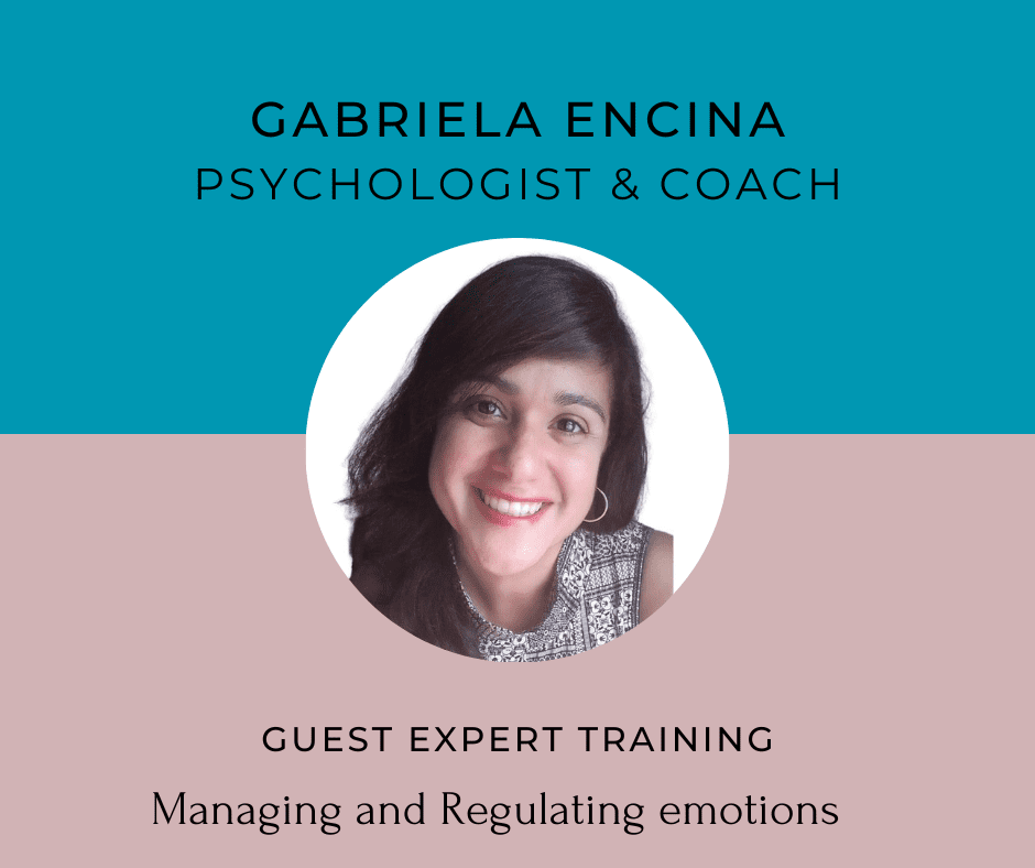 Gabriela Encina, Managing and Regulating Emotions